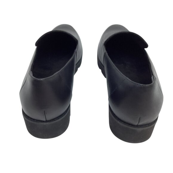 Vionic Kensley Womens 8.5 Black Leather Loafers Comfortable Slip-On NWOT - Picture 5 of 9